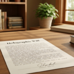 Jak napisać testament odręczny i na co uważać?